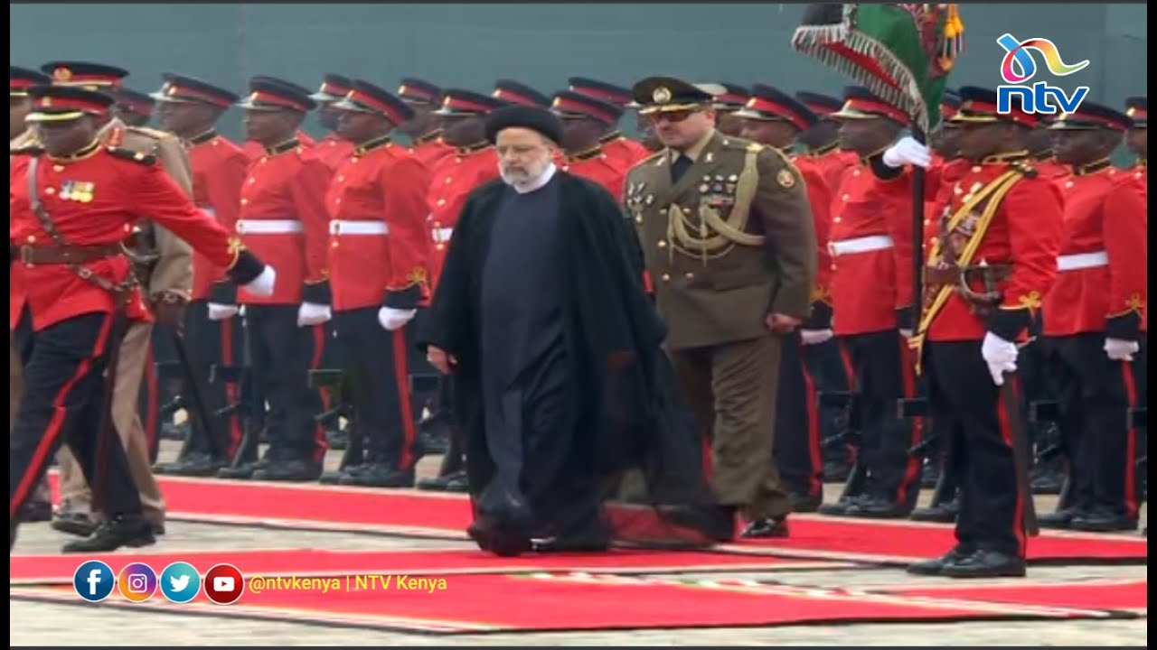 LIVE: President Ruto receives Iranian President at State House