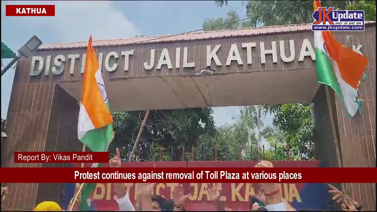 Protest continues against removal of Toll Plaza at various places