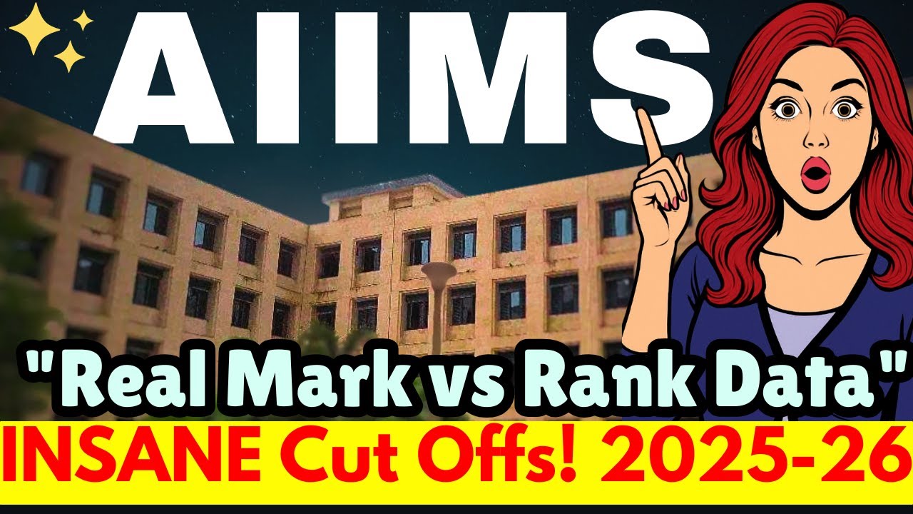 Проходные баллы по всем AIIMS на 2026 год 💥 | Данные о баллах и рангах по категориям 🚨 | #aiims #...