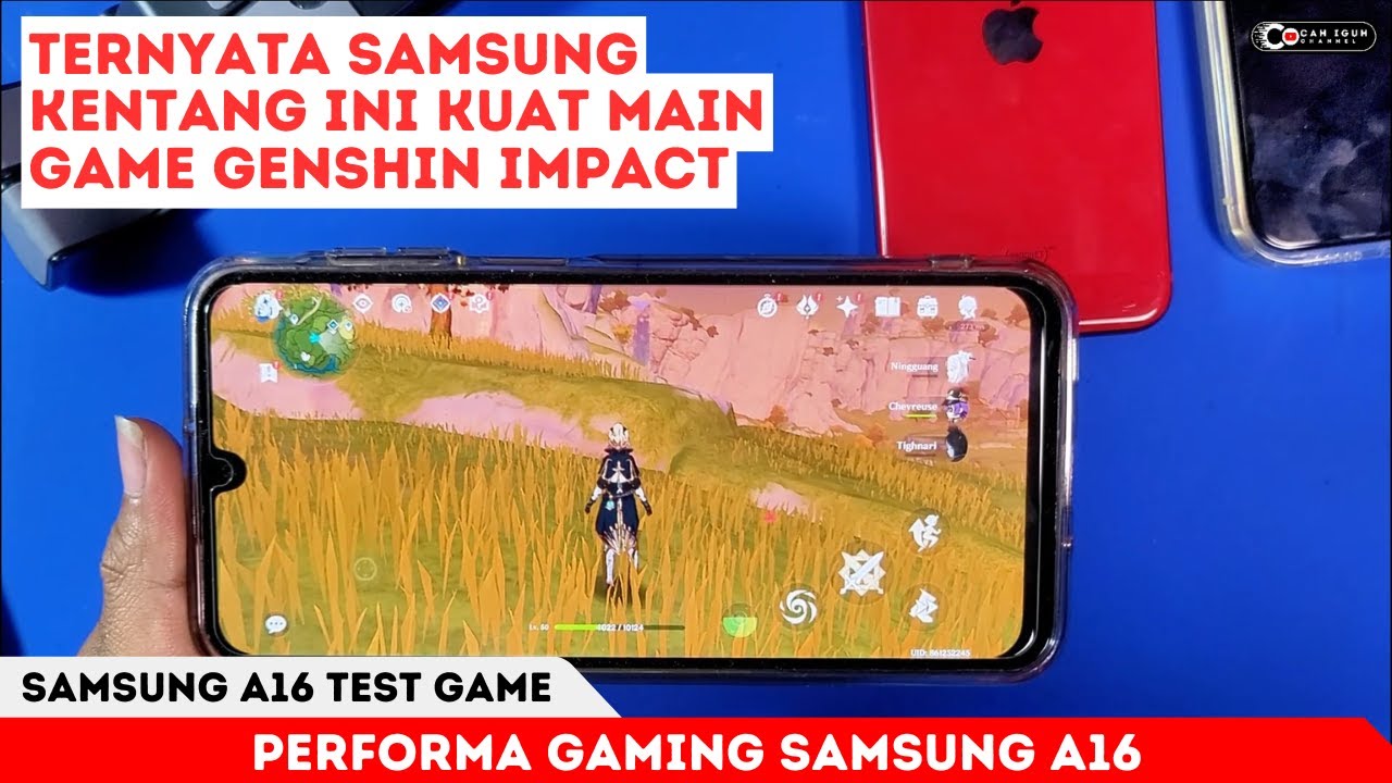 SAMSUNG A16 TEST GAME GENSHIN IMPACT / PERFORMA GAMING SAMSUNG A16 4G DENGAN HELIO G99