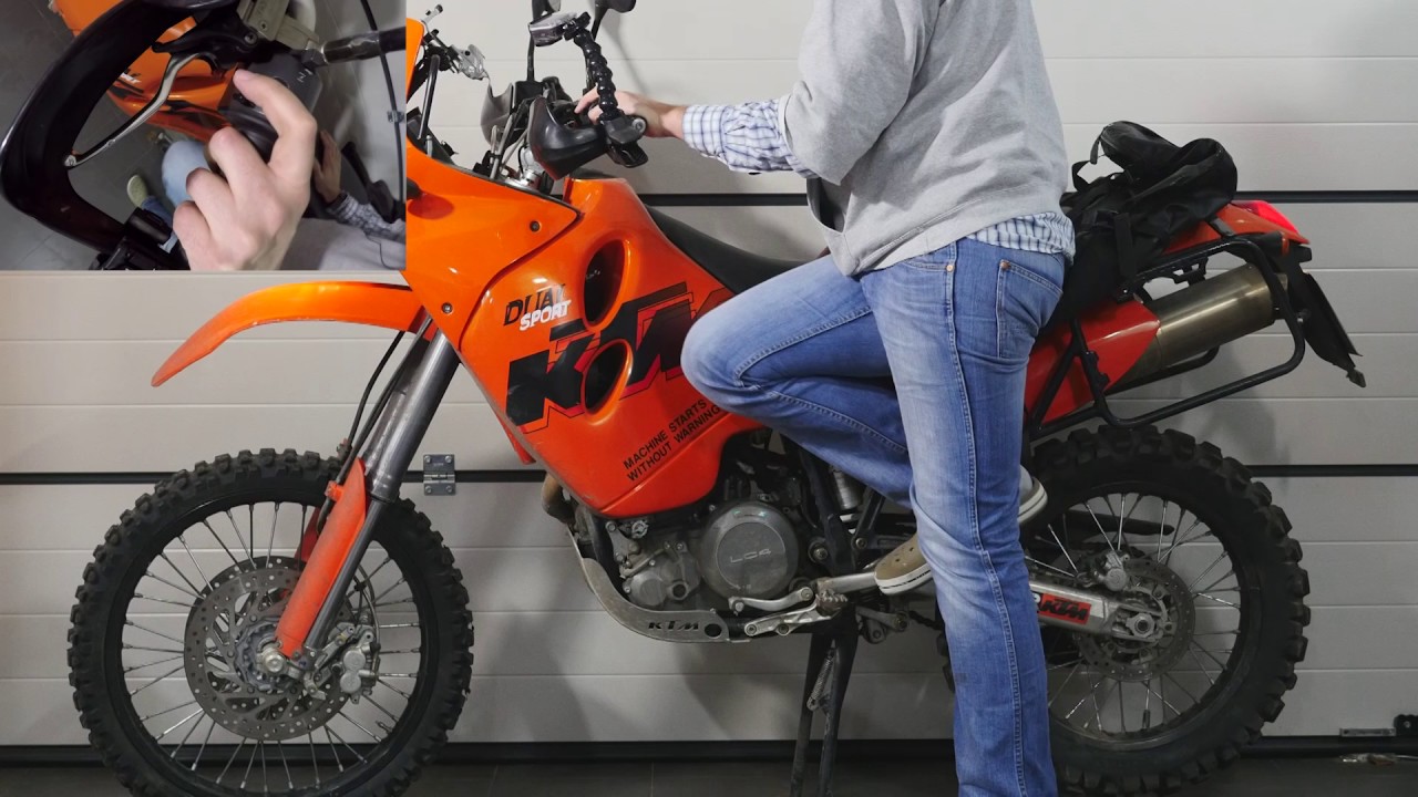 How To Kick Start - KTM 640 adv i nie tylko