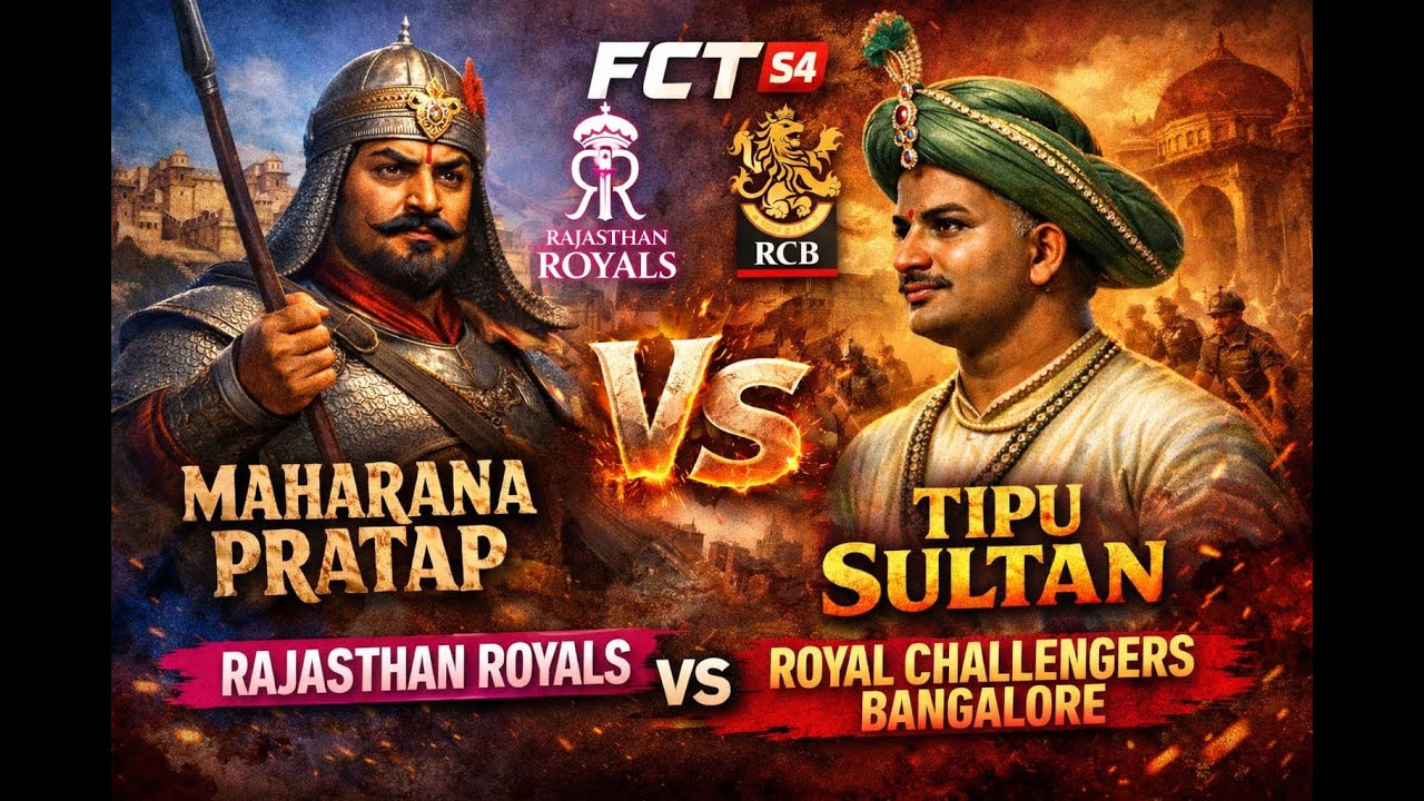 Round 8|| FCT S4 || RR  Vs RCB || Cricket 26 ||
