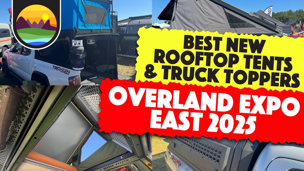 Лучшие новые палатки и навесы для крыши на выставке Overland Expo East 2025