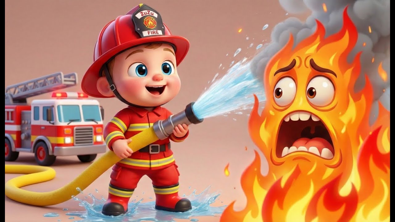 Baby Education Videos | Community Helpers Song (The Farmer In The Dell Melody) | Baby Zuzu Kids Song
