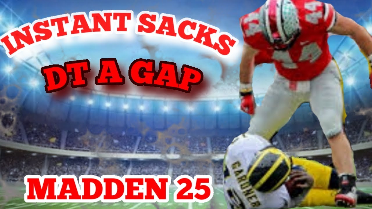INSTANT SACKS! NEW DT A GAP NANO BLITZ UNTOUCHED IN MADDEN 25! EASY SET UP. BEST DEFENSE IN MADDEN 🔥