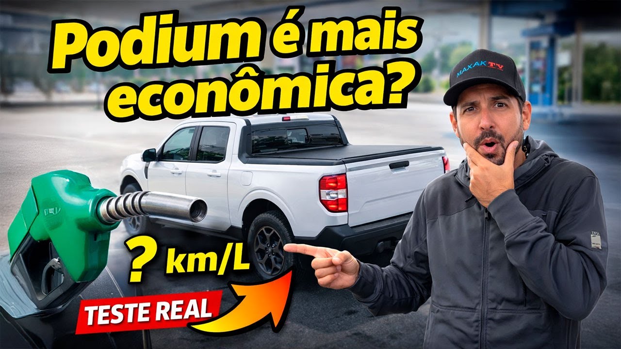 Coloquei Gasolina Pódium na Maverick: O consumo realmente melhora?