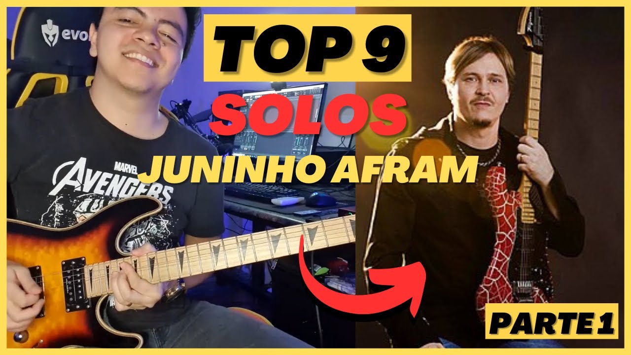 TOP 9 SOLOS DO JUNINHO AFRAM NO OFICINA G3 | JUNINHO NAKAGAWA PARTE 1
