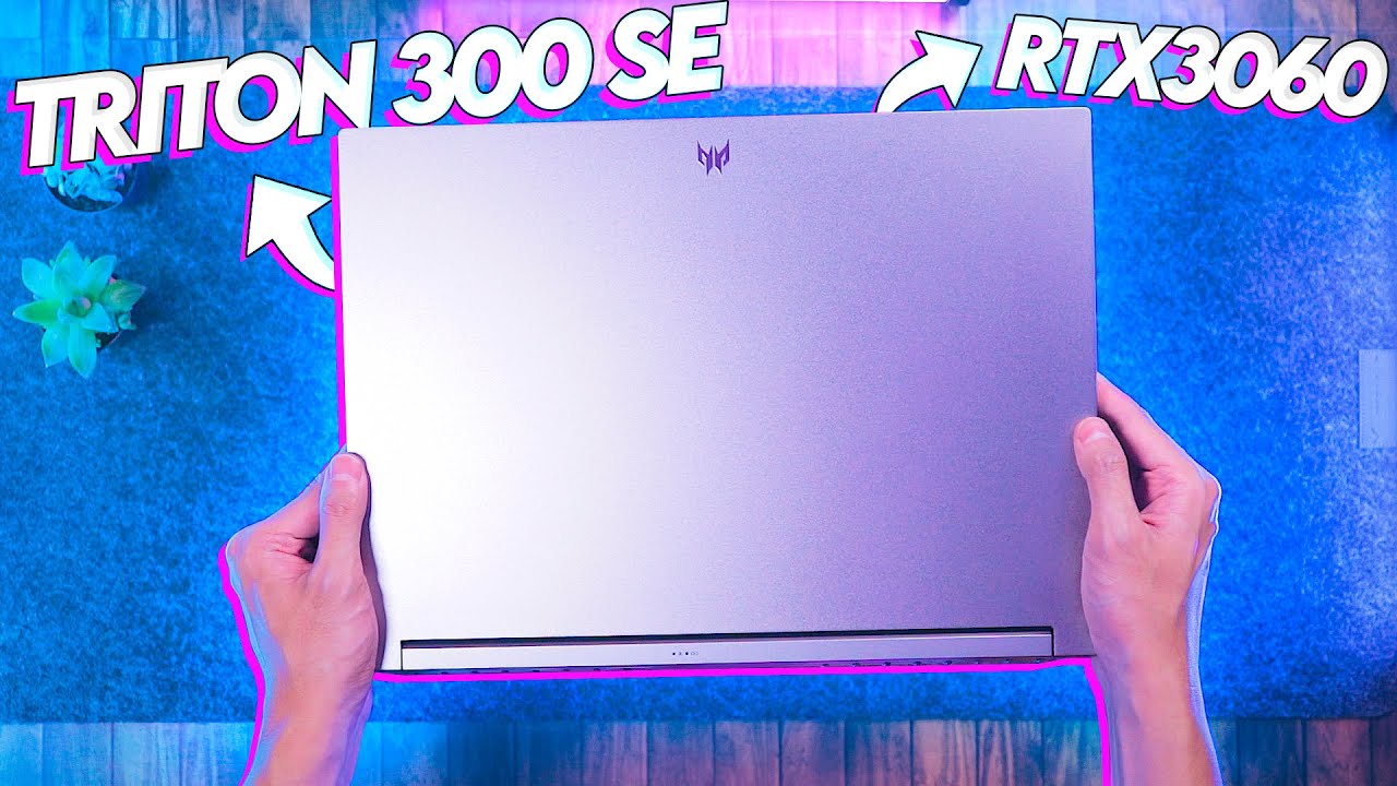 FINALMENTE o UNBOXING do Acer Triton 300 SE! i7 12700H + RTX 3060