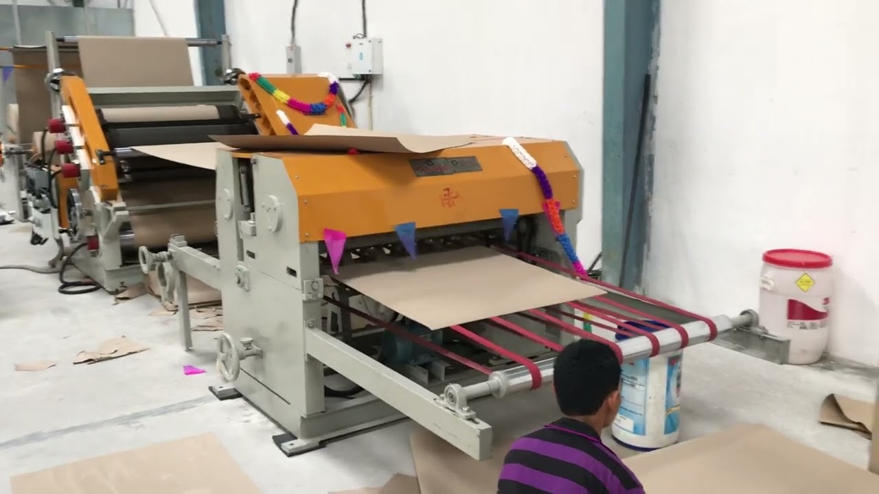 Corrugated box making machine bangalore 9988766145
