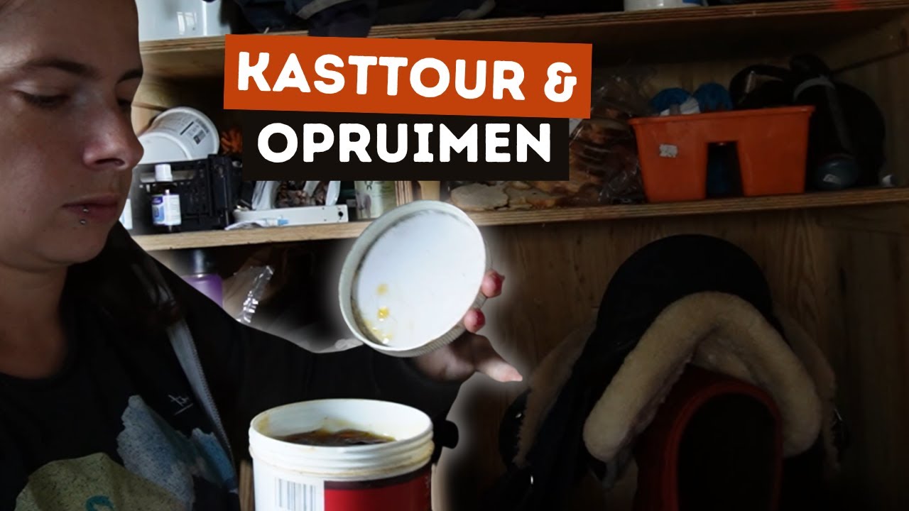Wat zit er in mijn zadelkast? Kasttour & opruimen - Draver Zenith