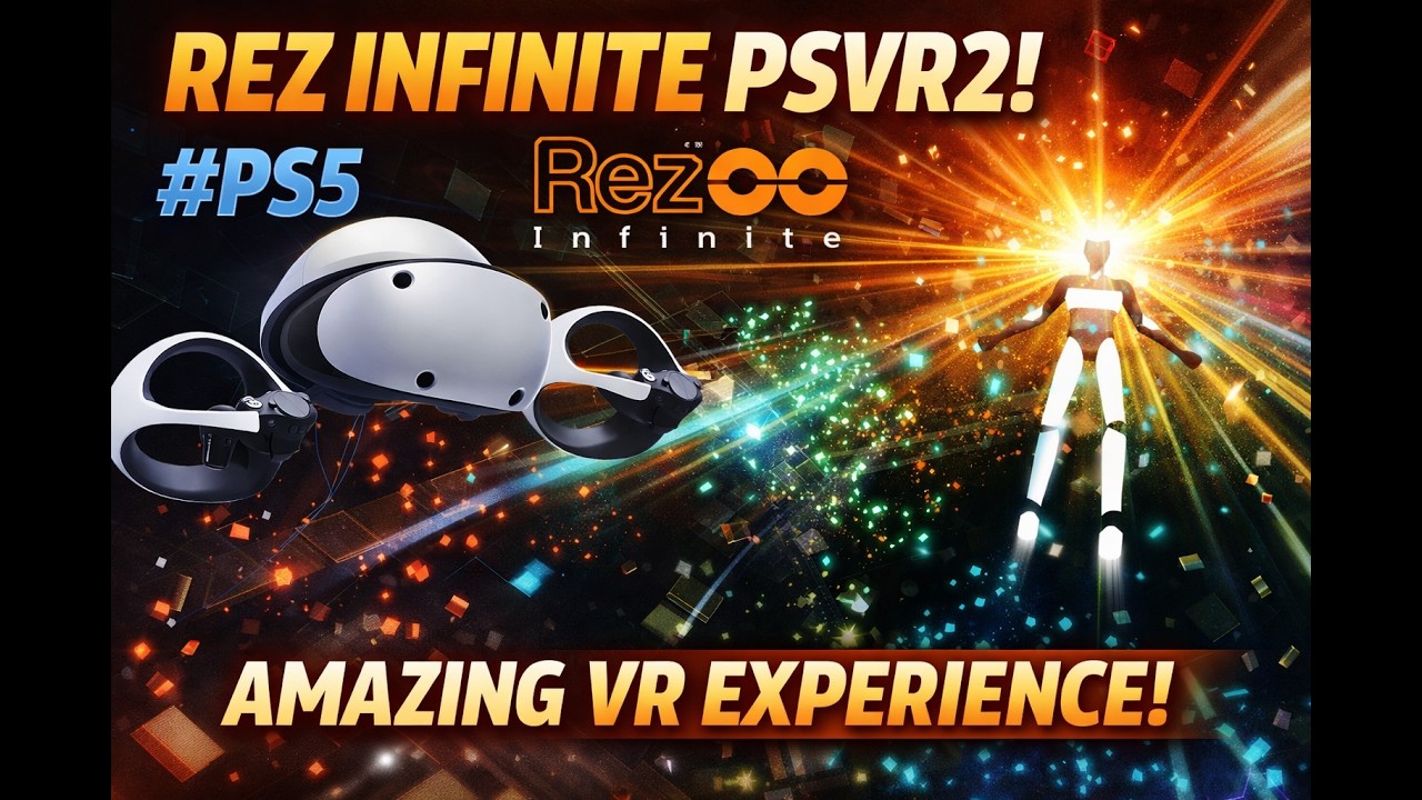 Первые впечатления от Rez Infinite для PSVR2