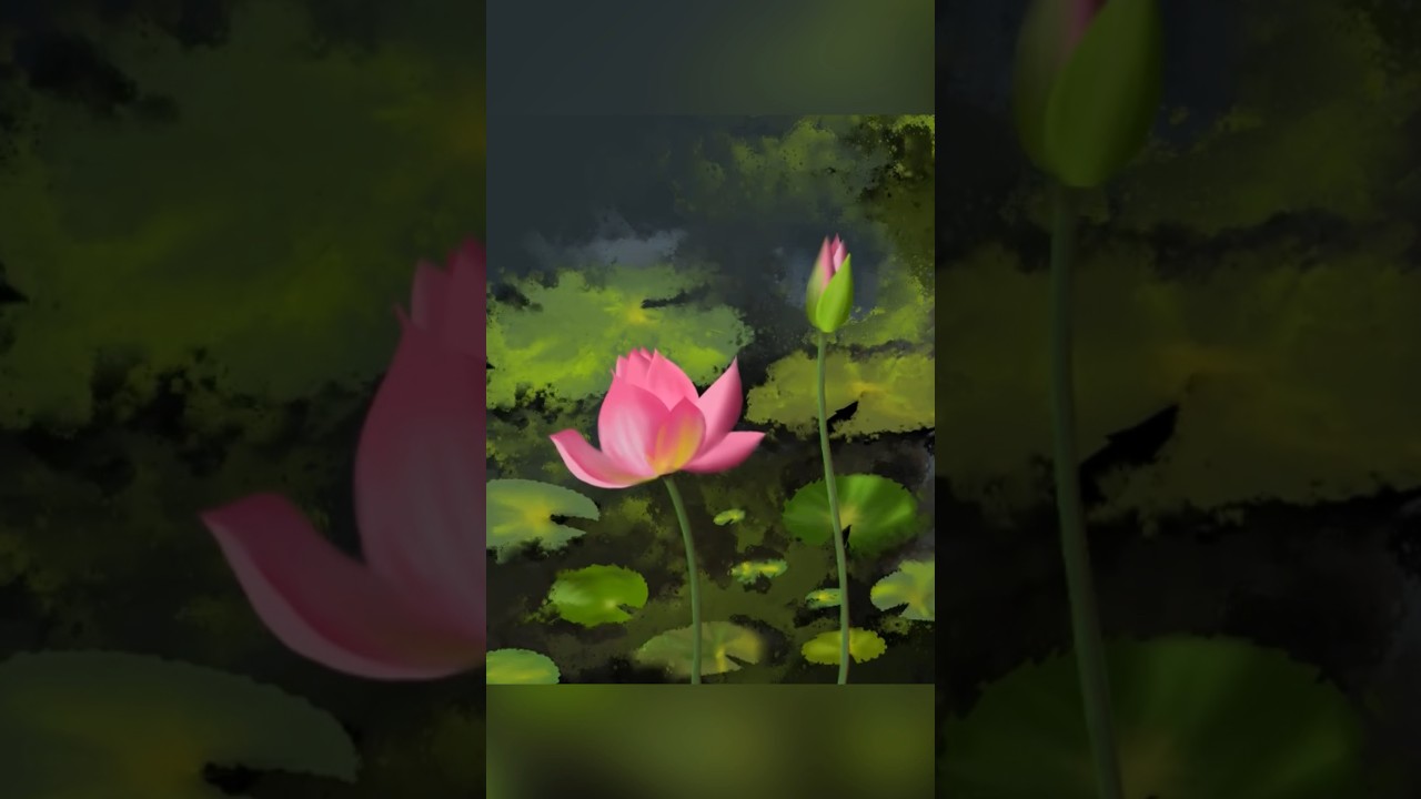 Digital Art of the Legendary Flower 