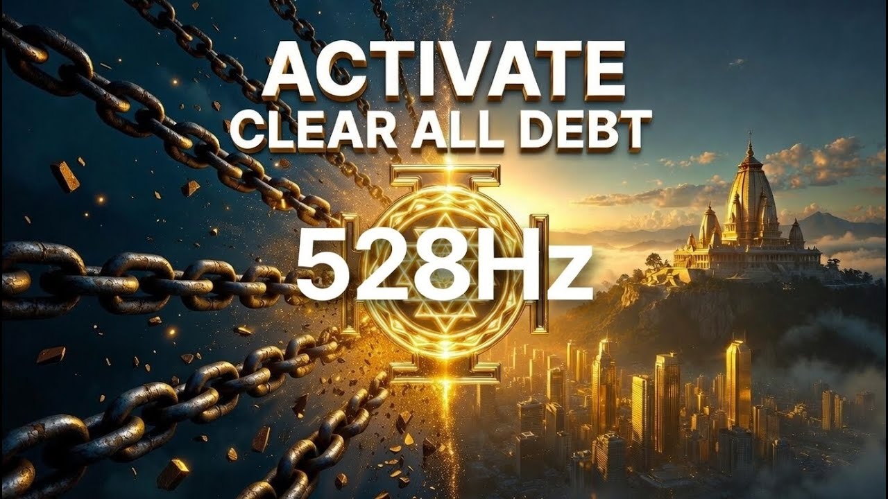 ACTIVATE: Clear All Debt & Dissolve Ancestral Poverty Contracts (528 Hz Cinematic Alchemy).