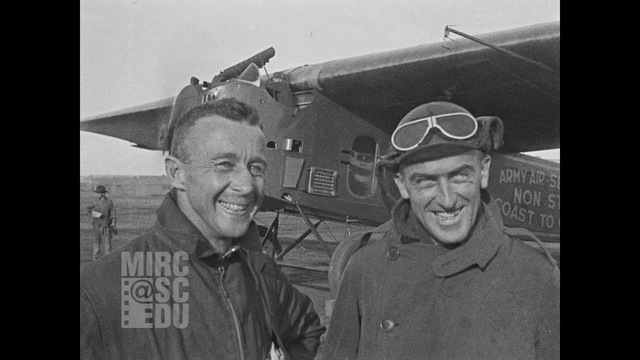 First non-stop US transcontinental flight