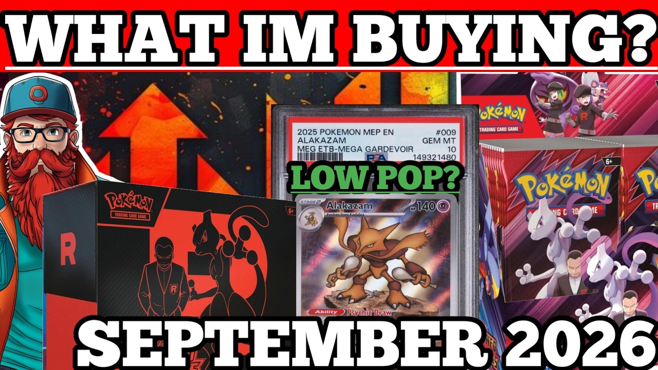 POKEMON INVESTING SEPTEMBER 2026! Pok&eacute;mon Cards & Products IM Investing into This Month!