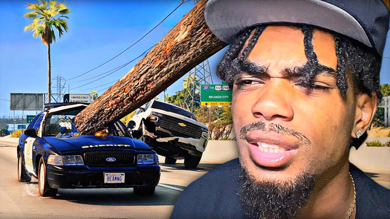 these beamng realistic CRASHES are DIABOLICAL...
