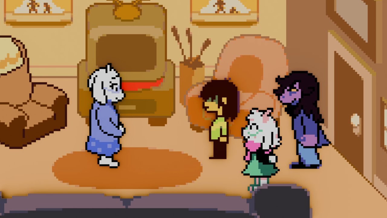 Ralsei Enters The Light World