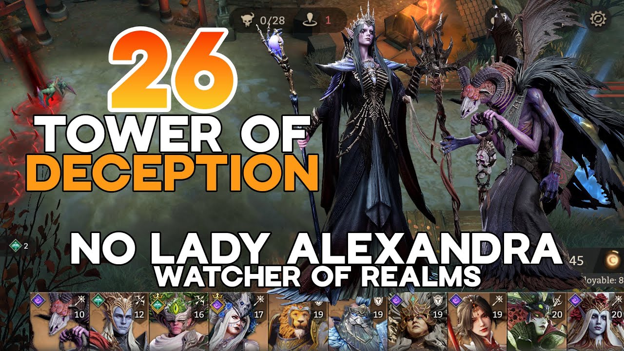 STAGE 26 NO LADY ALEXANDRA Tower of Deception - Watcher of Realms