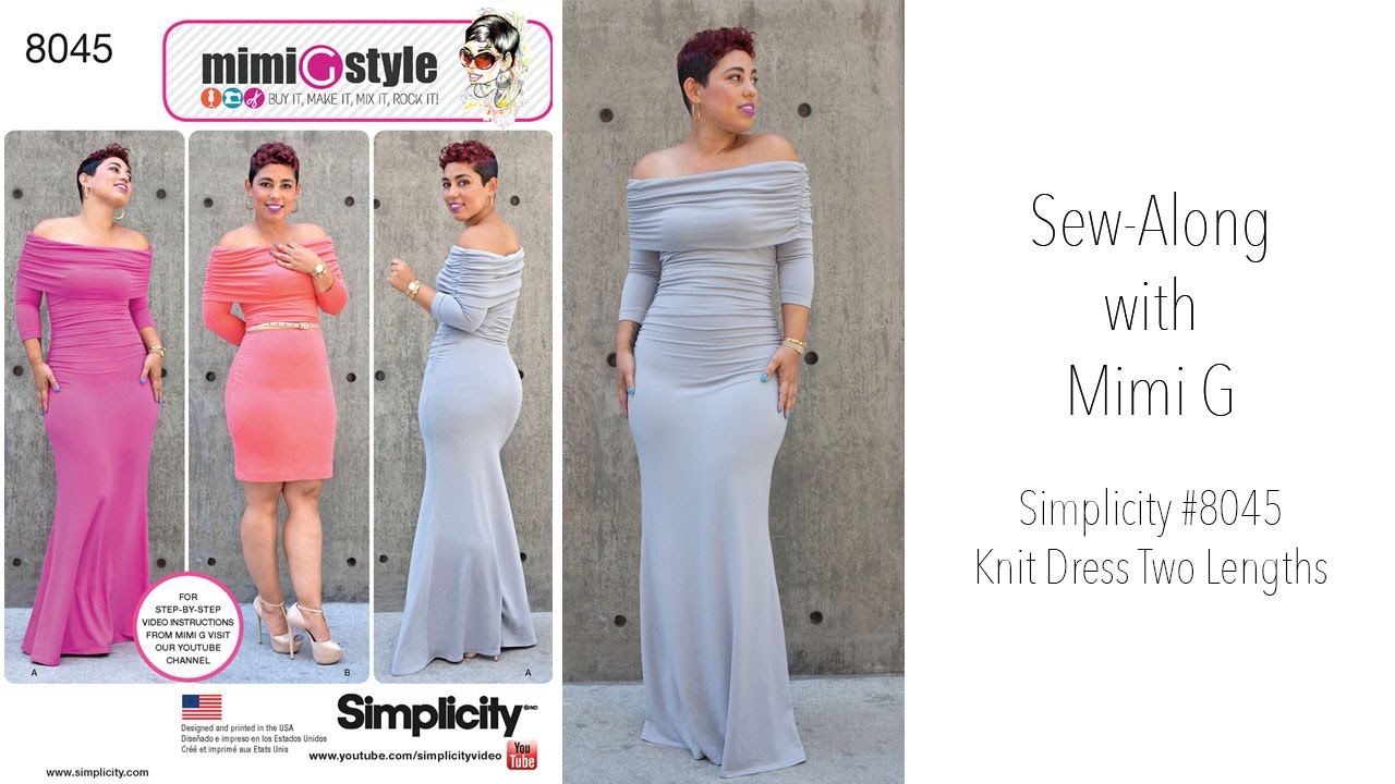 How to Sew a Dress with Mimi G Style Simplicity 8045