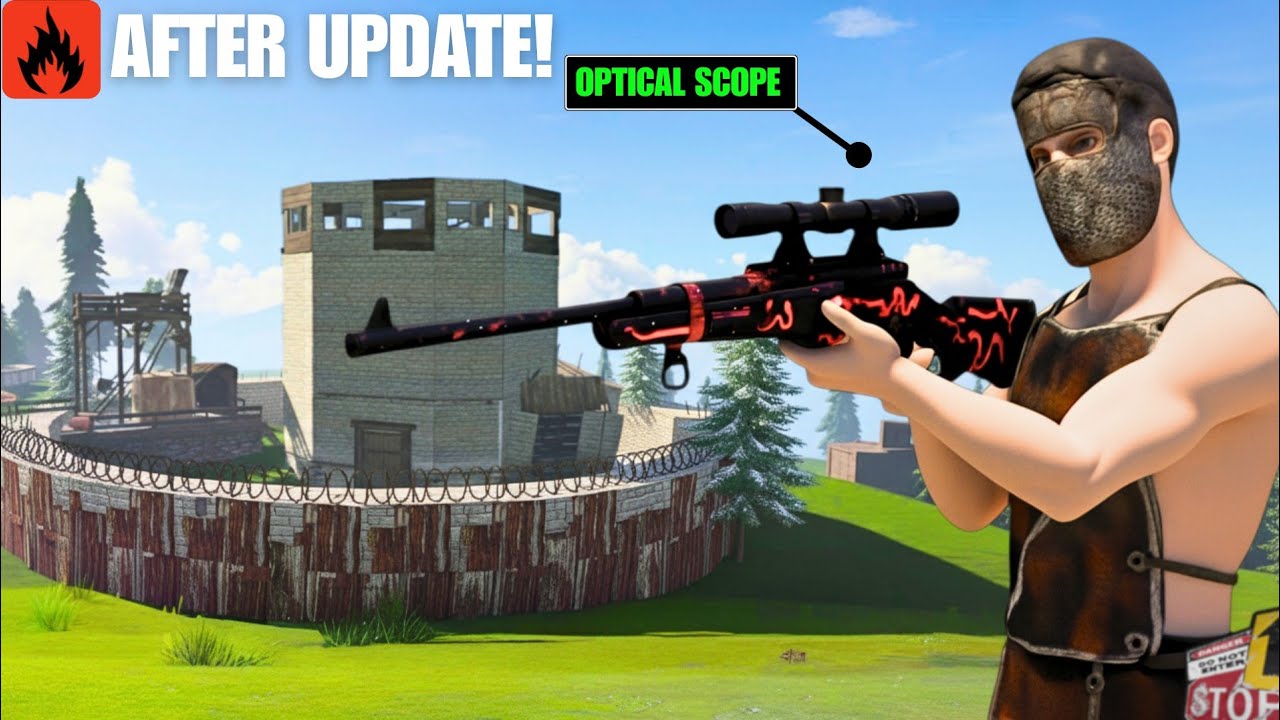 Playing the Game After the Weapon Attachment Update! | Oxide Survival Island