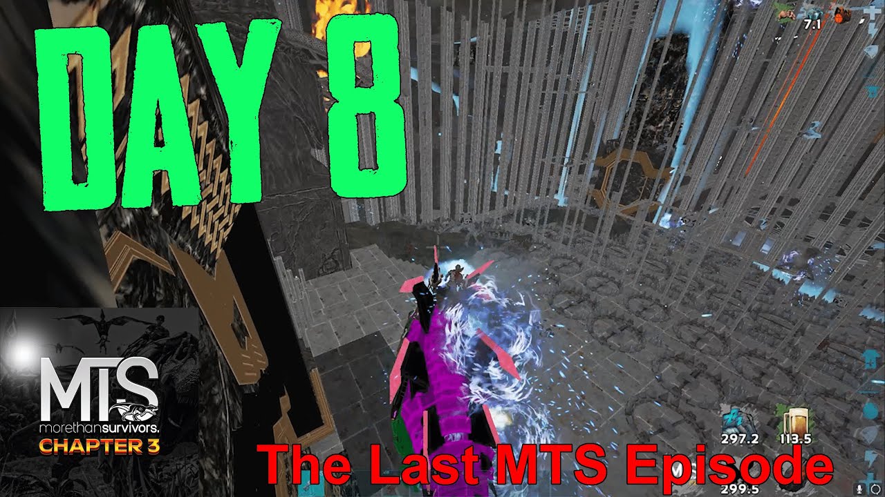 Last MTS Episode Raiding Fjordur Golden Hall MTS | ARK PvP