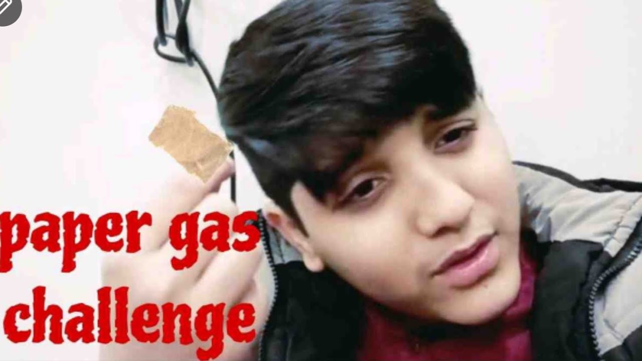 Paper gas challenge Ahmad Murtaza vlogs