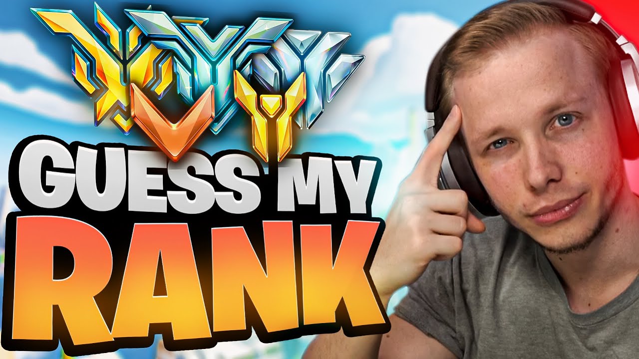 I Am The MASTER of Guessing Ranks... (Guess The Rank #1)