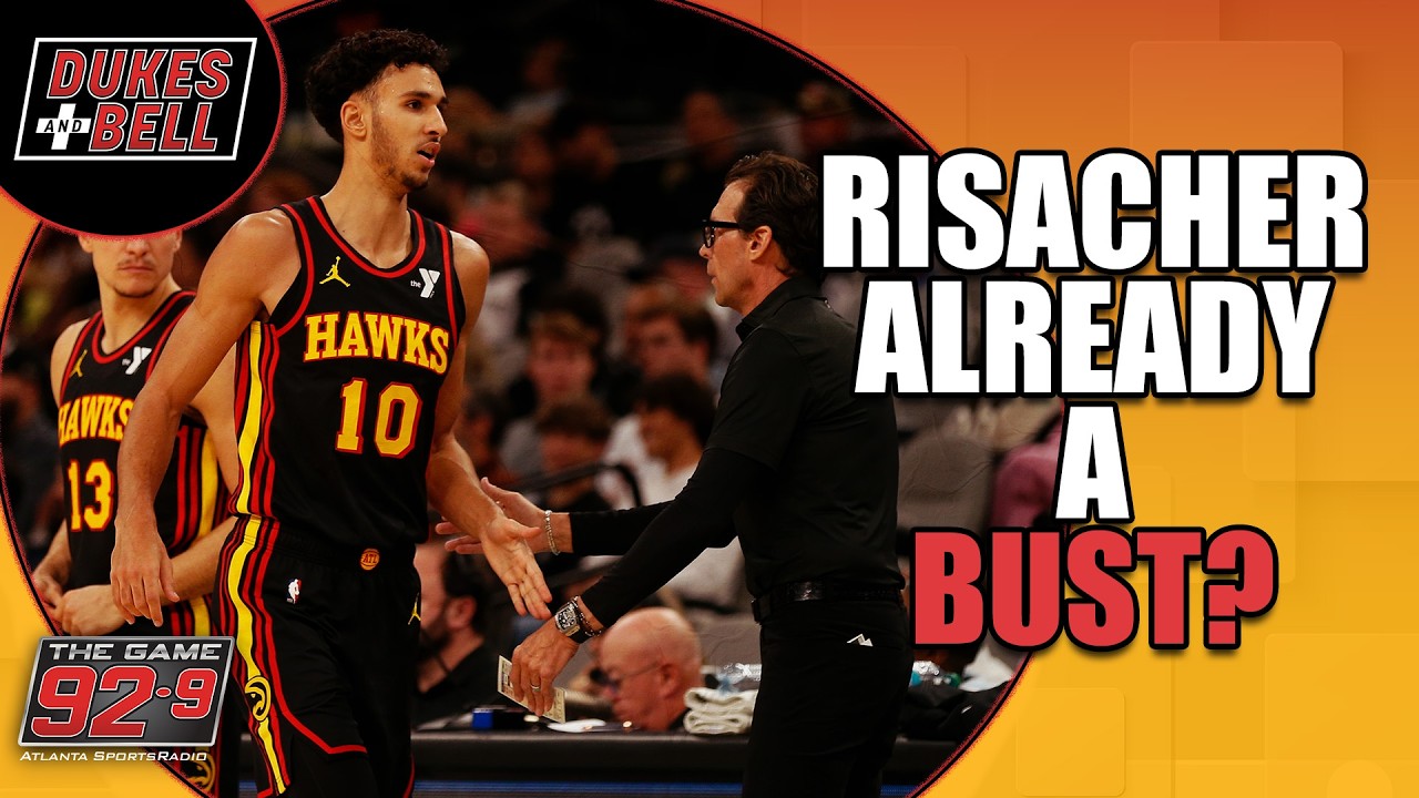 Has Zac Risacher already become a bust for the Hawks?
