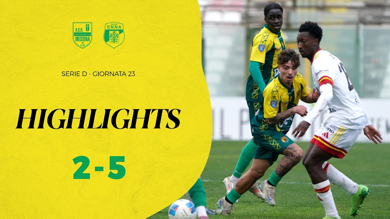 ACR Messina-Enna: gli highlights