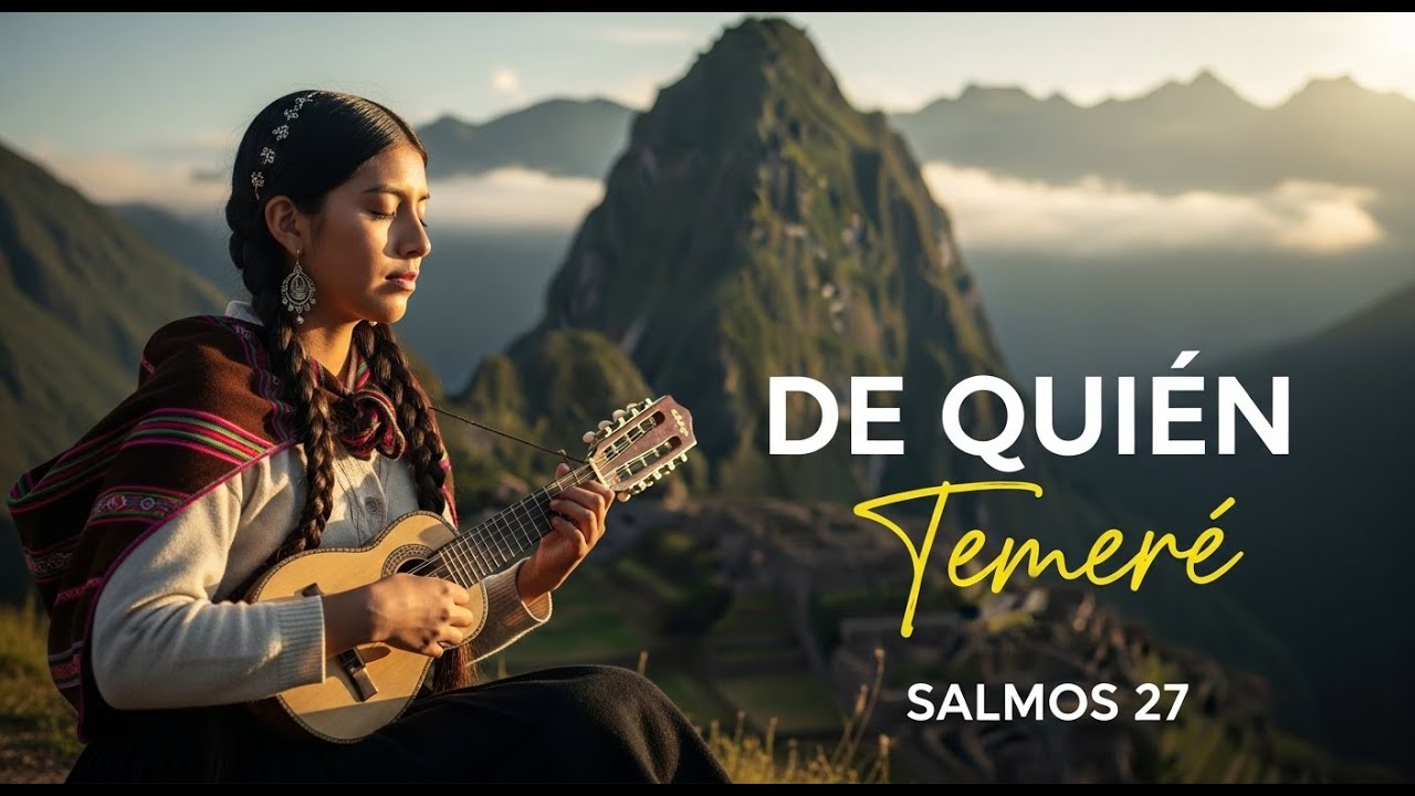 ¿De Quién Temeré? | Canto Andino de Adoración y Valentía en Dios | Música Cristiana Para el Alma