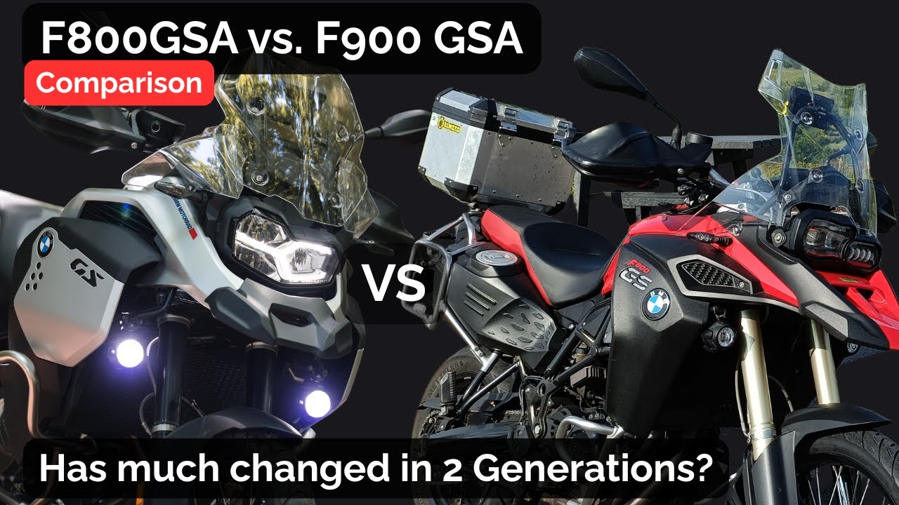 BMW F800GS adventure vs F900GS adventure comparison! Much of the same?