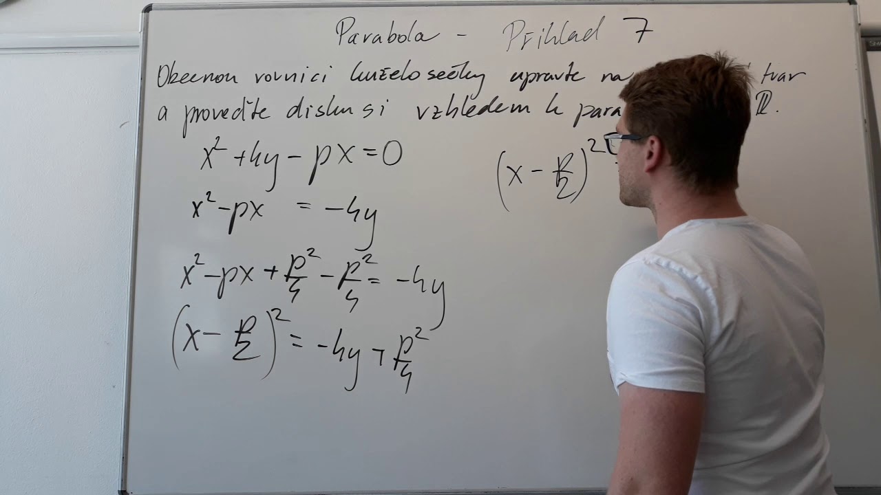 Parabola - Příklad 7