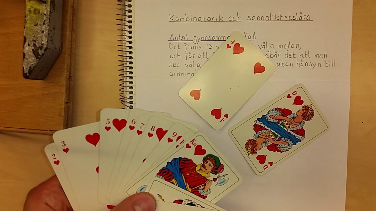 Ma5 Kombinatorik och sannolikhetslära