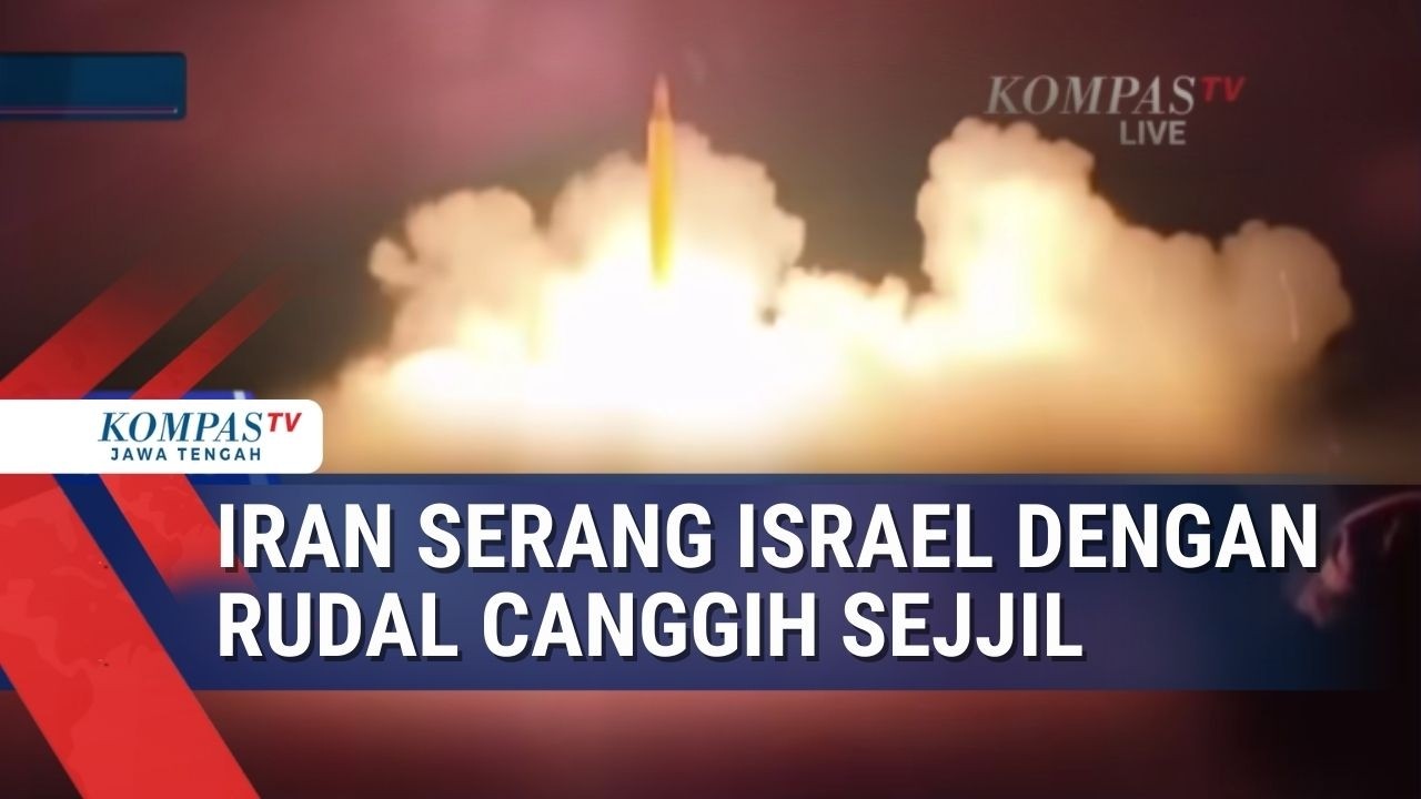 Semakin Sengit! Iran Serang Israel dengan Rudal Canggih Sejjil