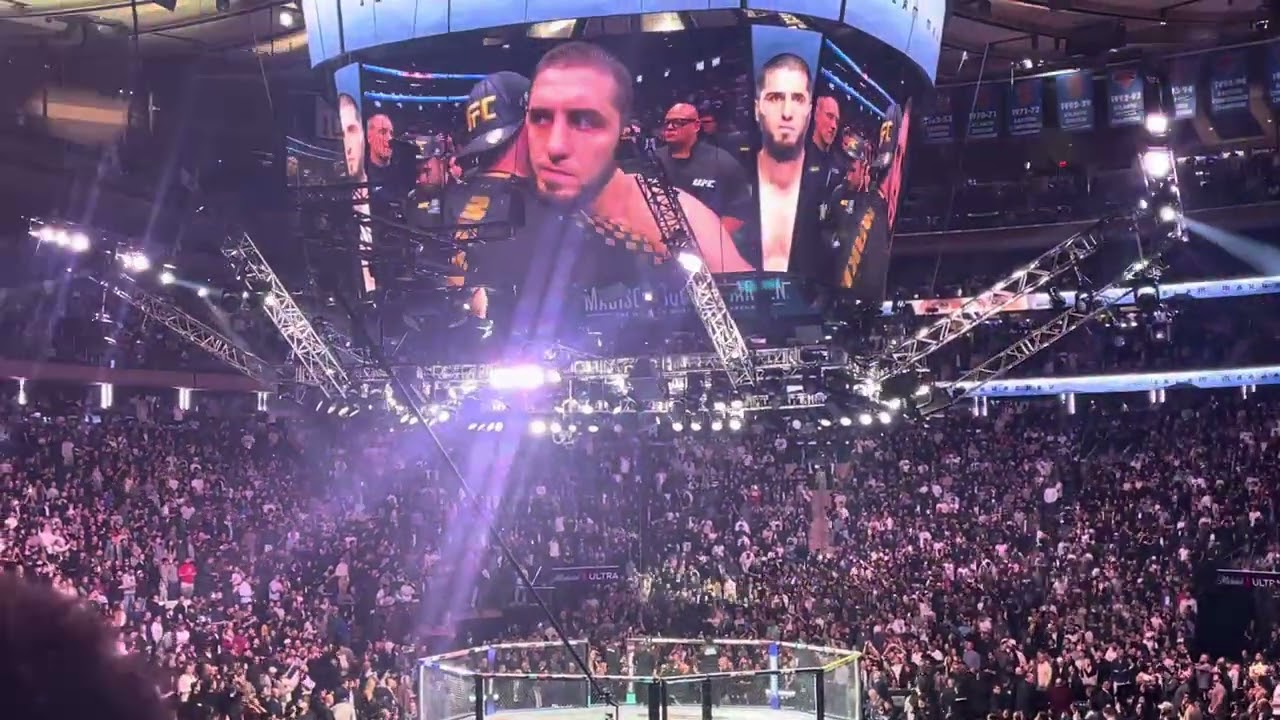 Islam Makhachev Walkout UFC 322 MSG