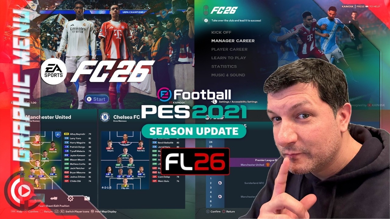 🔥 NUOVO MENU PREMIUM FC26 next-gen 😱| Football Life 2026