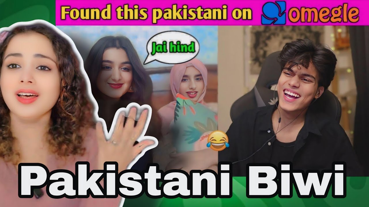 I FOUND Wife FROM PAKISTAN on OMEGLE 😂 BUT i roasted her 😂 | Adarshuc | Reaction