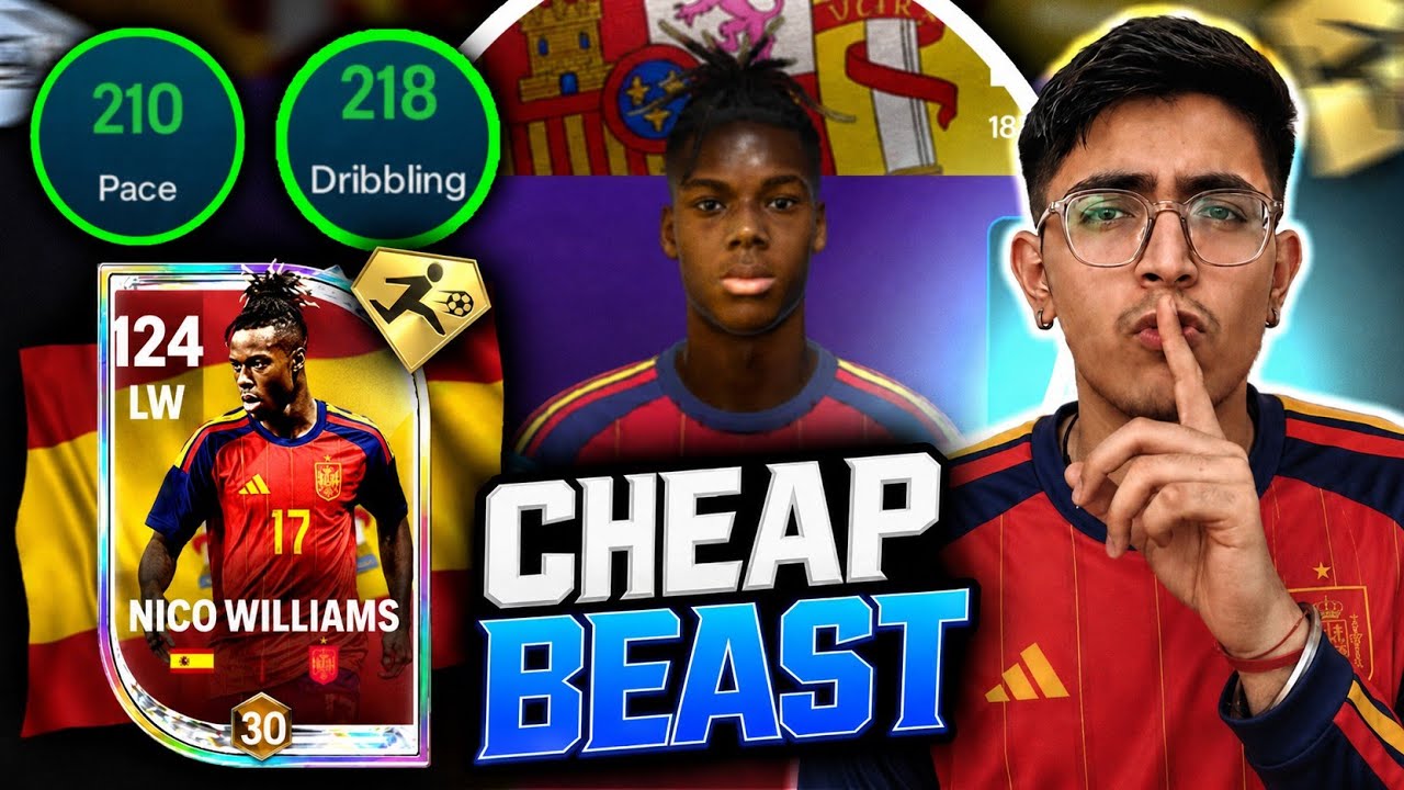 IS 119 NICO WILLIAMS BEST F2P PLAYER ⁉️119 NICO WILLIAMS REVIEW | Krishna9 FC