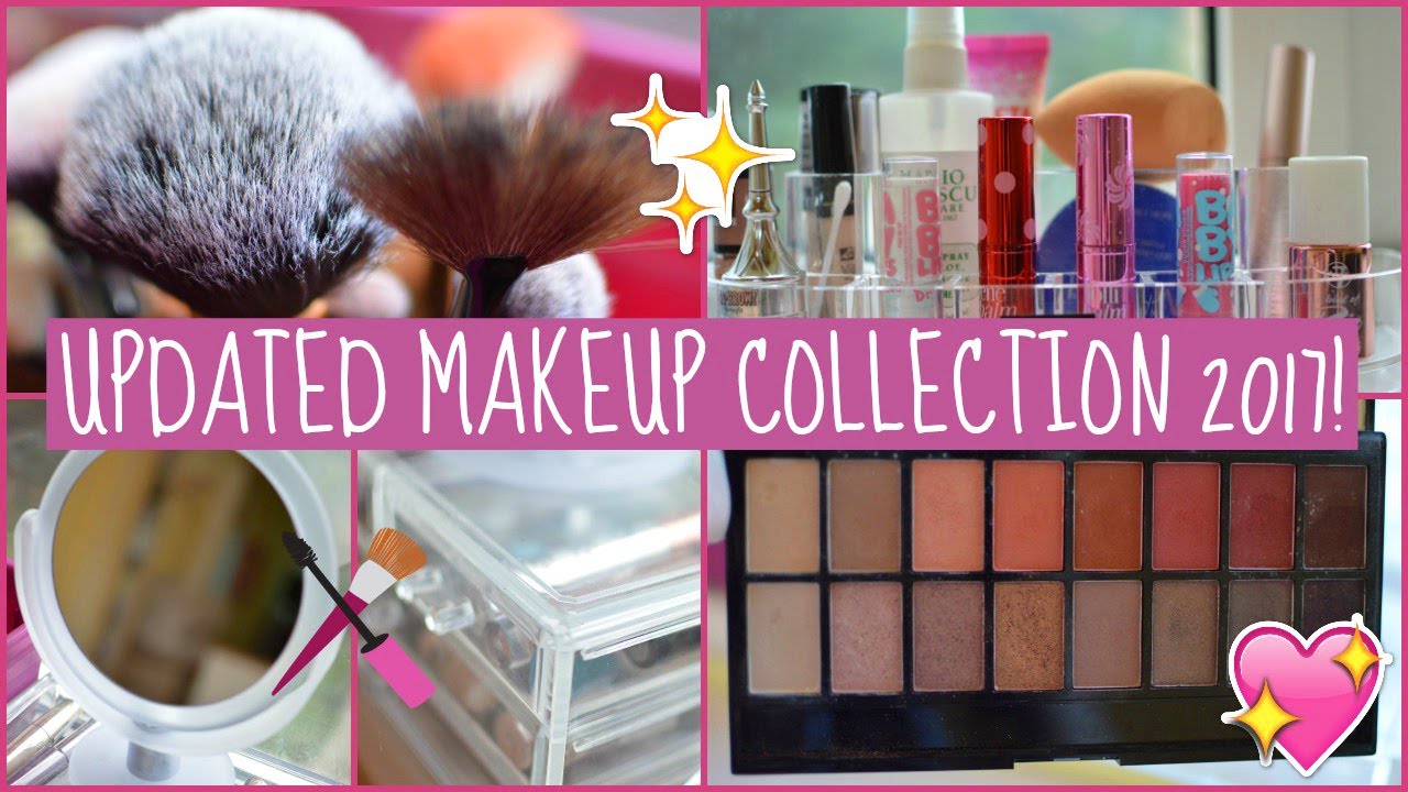 Updated Makeup Collection 2017! | EvieEllen