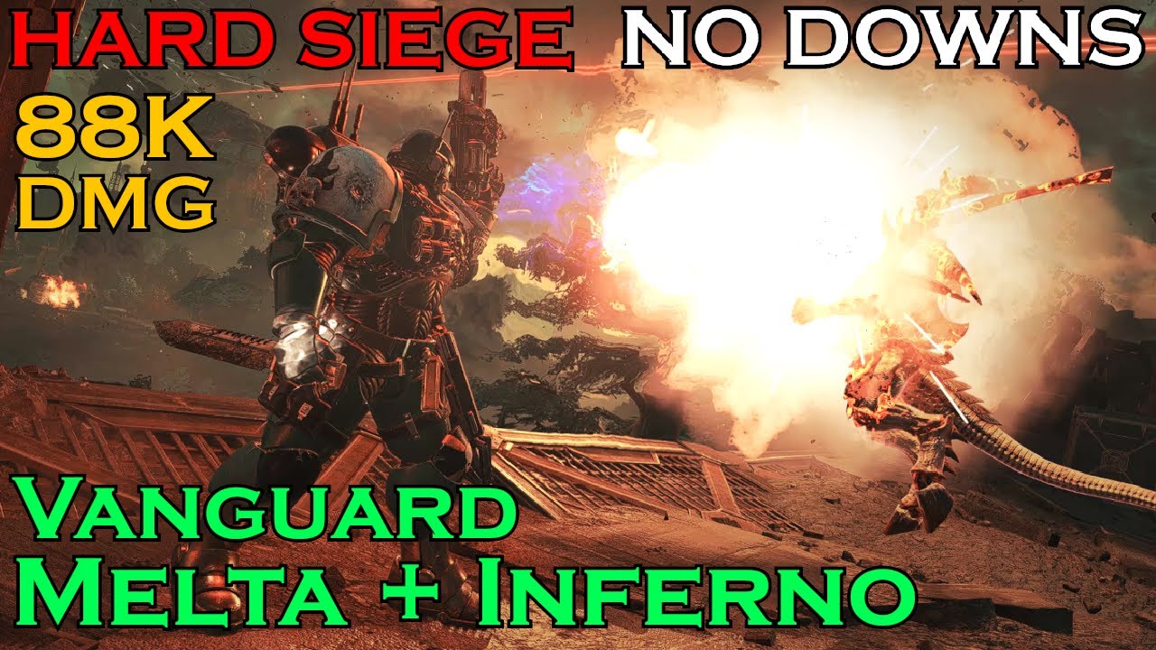 Space Marine 2 // Double Melta, Double Downless - Vanguard - 15-Wave Hard Siege