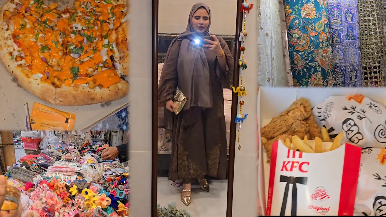 Day out with baji (maid) | Visit to international market | KFC after ages and worst experience 🙄