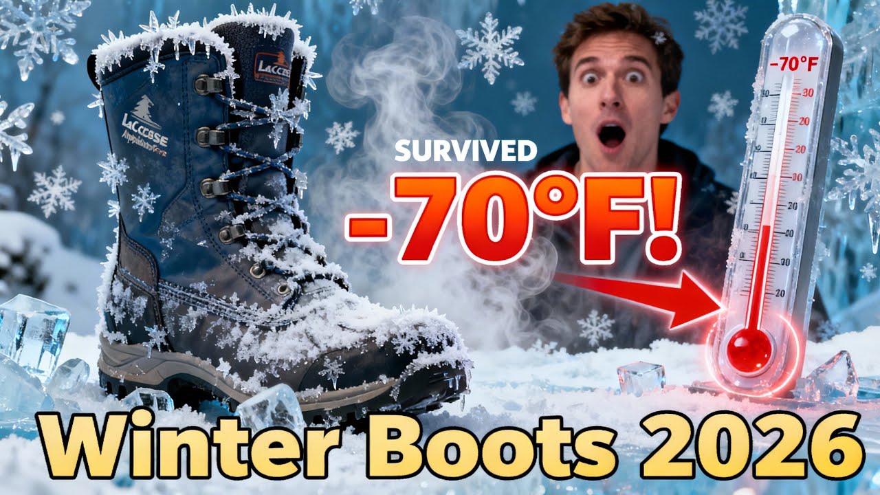 ❄️Эти зимние ботинки выдержали -70°F (Вы не поверите!) 🥶