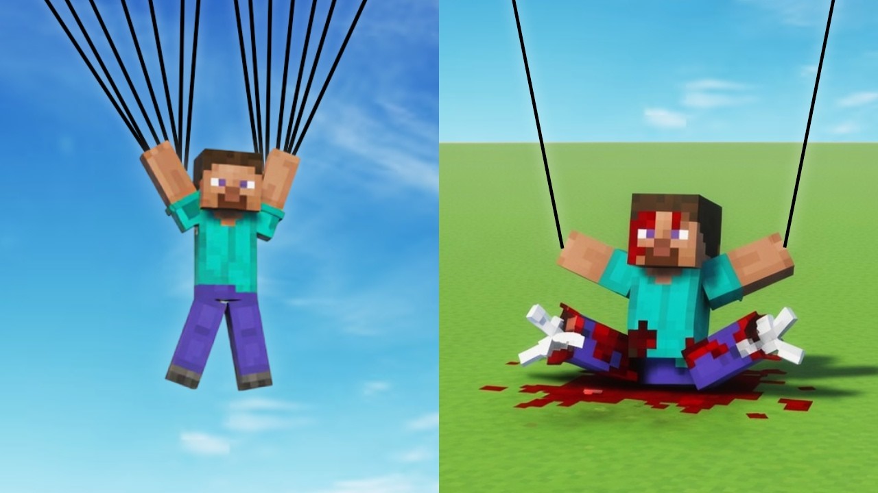 Can Ropes Save Steve From Falling?