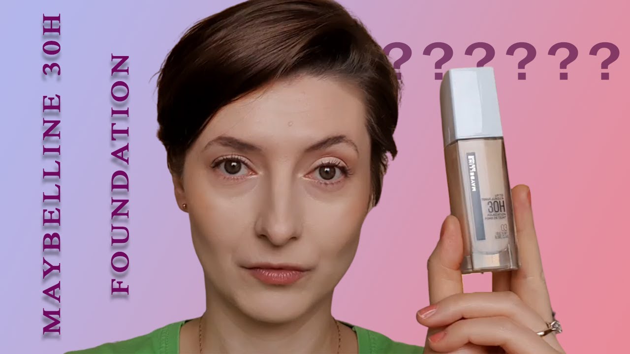 Podkład Maybelline 30h superstay test