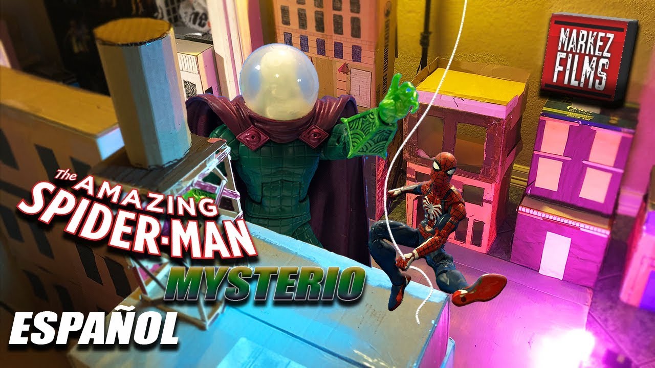 (ESPAÑOL) EL Hombre Araña VS Misterio STOP-MOTION