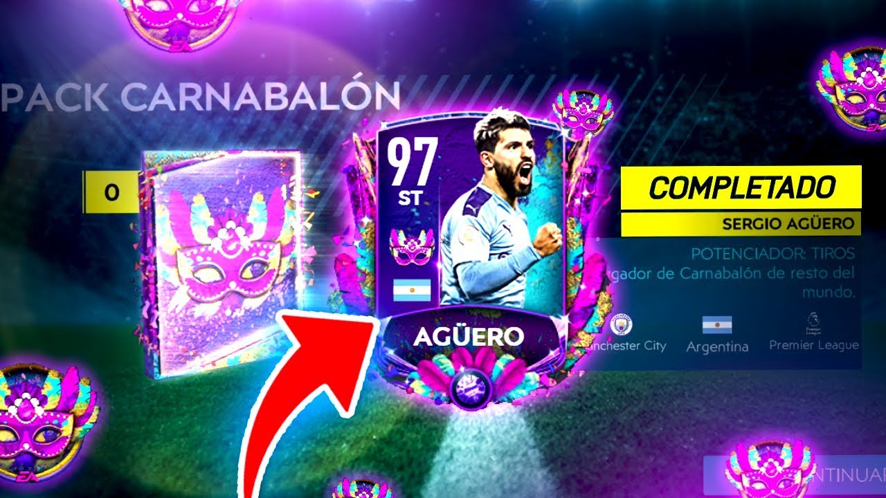 AGUERO 97 GRL COMPLETADO !!! GR4TIS !!! REVIEW IN GAME !!! || FIFA 20 MOBILE