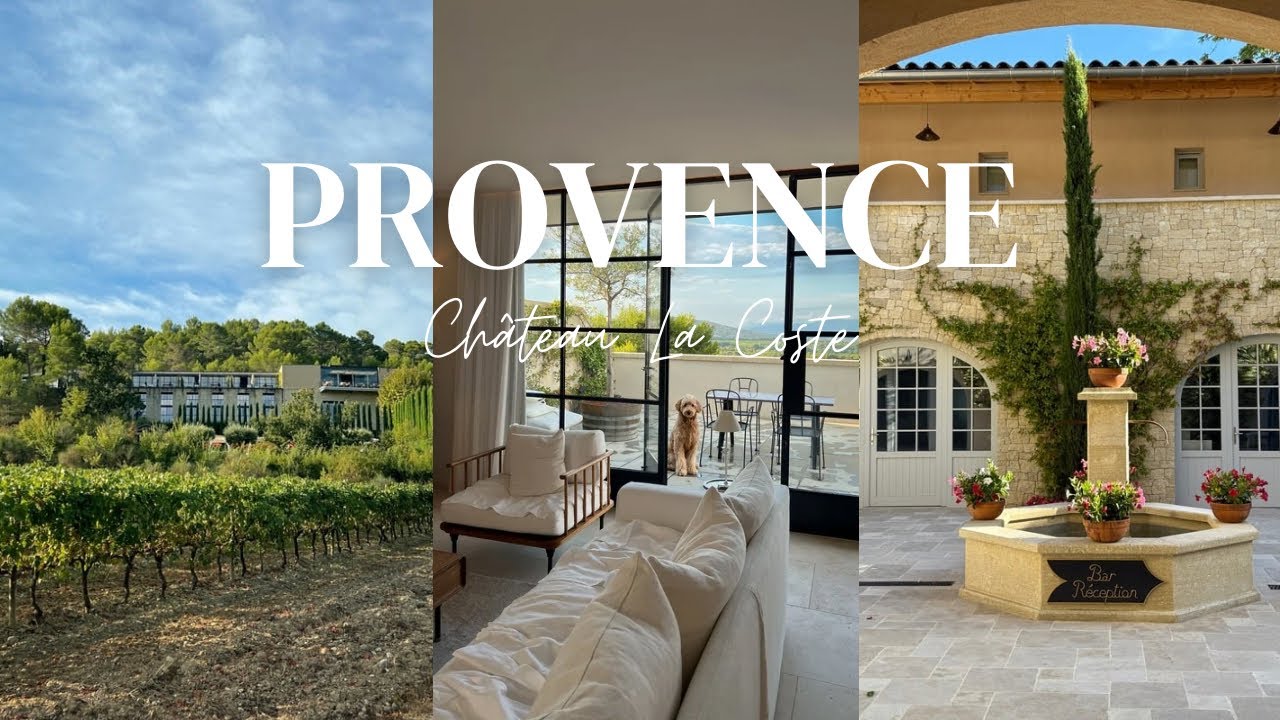 🇫🇷 Provence Vlog: Chateau La Coste Stay, Hotel Rec in Aix-en-Provence, South of France Road Trip