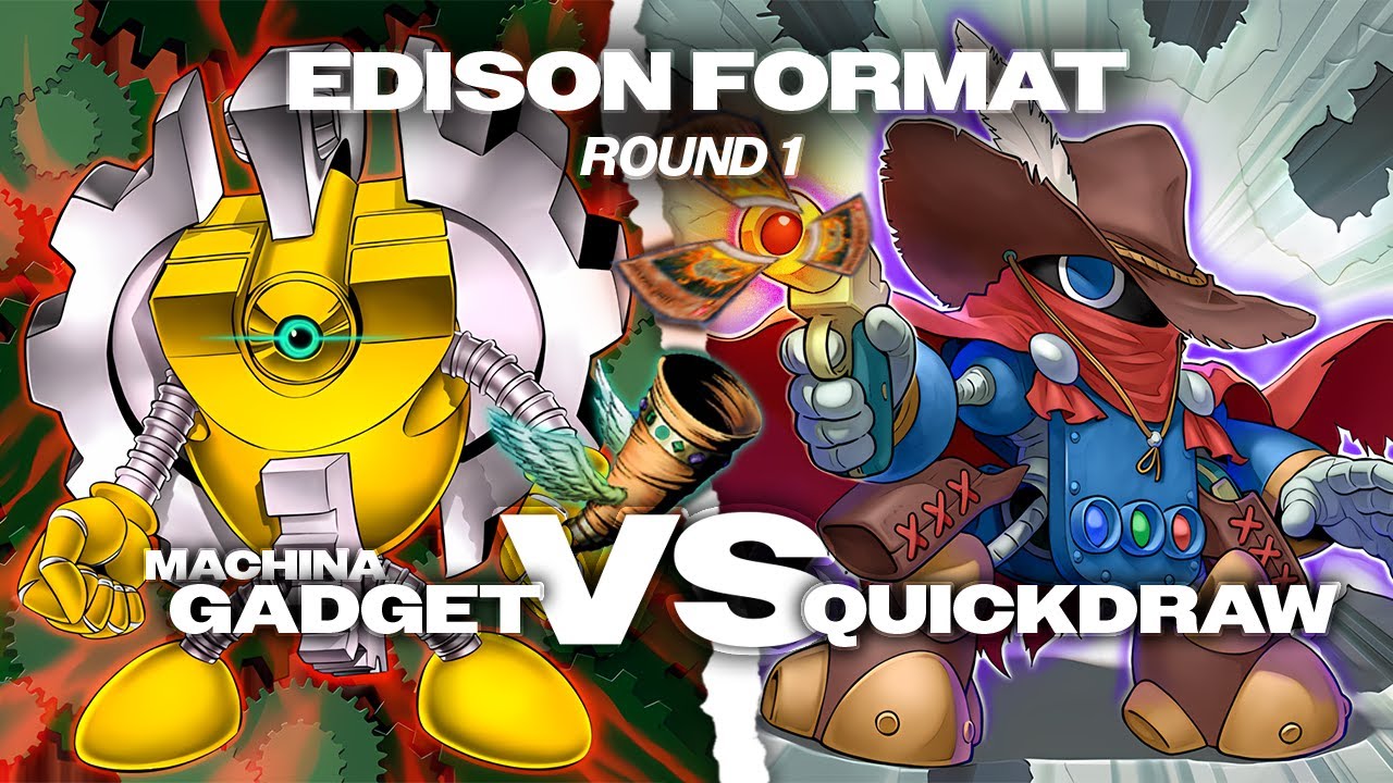 Yu-Gi-Oh! Locals Edison Format | Machina Gadget VS Quickdraw @GamesTimePescara
