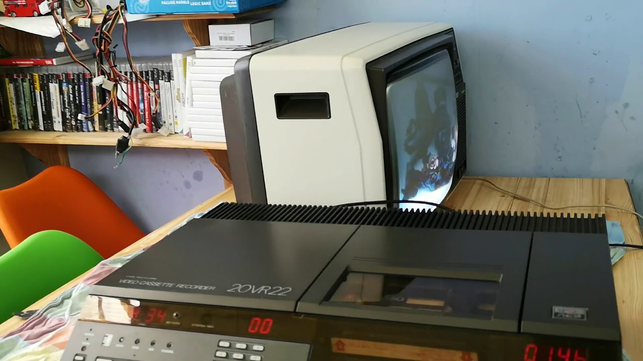 PYE V2000 20VR22 VCR - Overview of the first machine