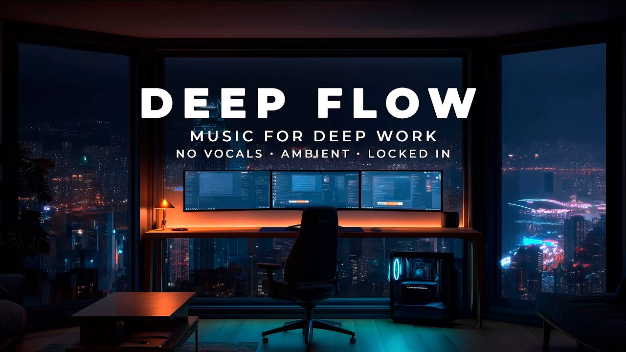 DEEP FLOW — Locked In | Focus Music for Deep Work